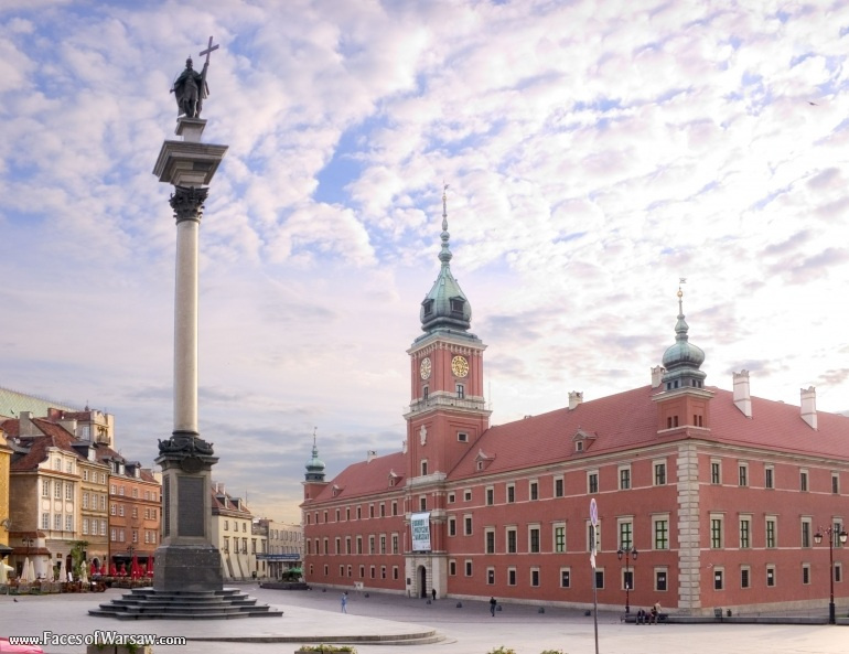 Faces of Warsaw - Castle Square