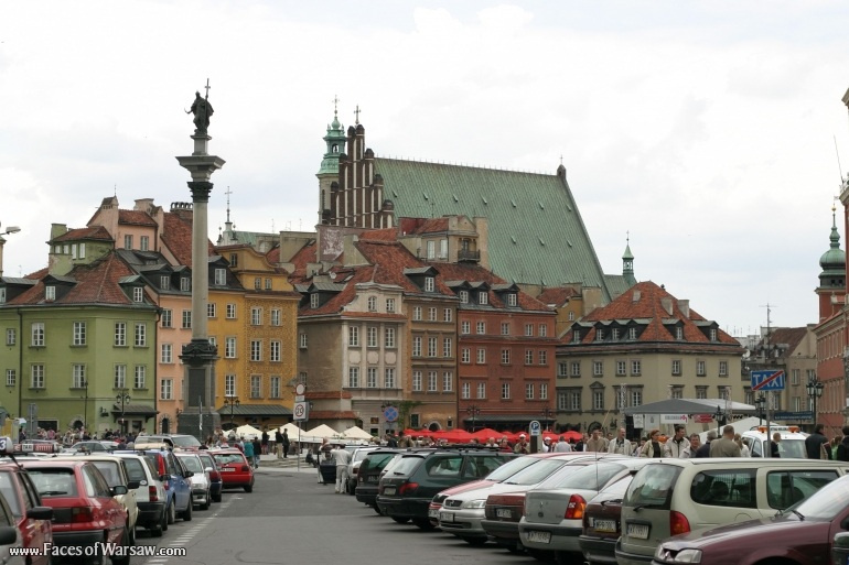 Faces of Warsaw - Castle Square