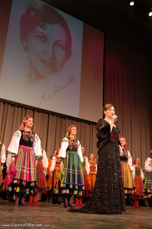 Faces of Warsaw - "Mazowsze" to memory of Mira Zimińska-Sygietyńska
