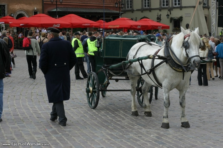 Faces of Warsaw - Castle Square