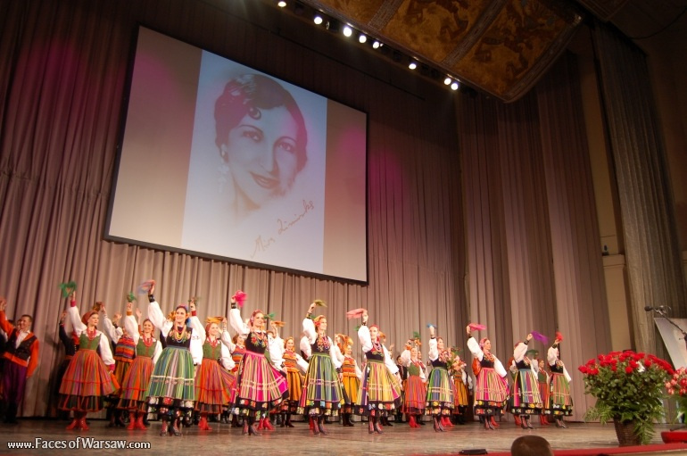Faces of Warsaw - "Mazowsze" to memory of Mira Zimińska-Sygietyńska