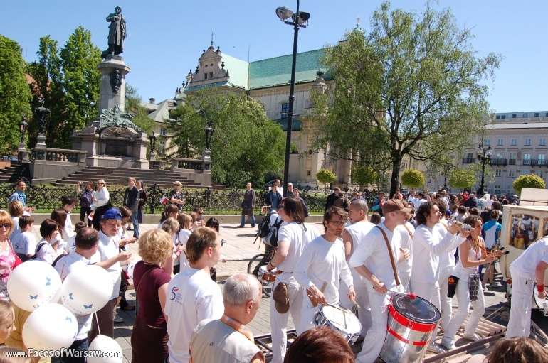 Faces of Warsaw - Schuman Parade, May 9, 2009