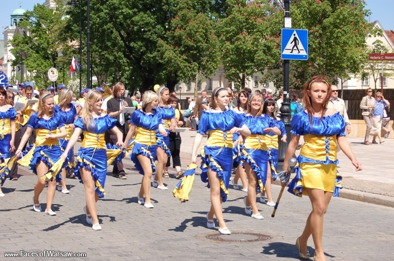 Faces of Warsaw - Schuman Parade, May 9, 2009