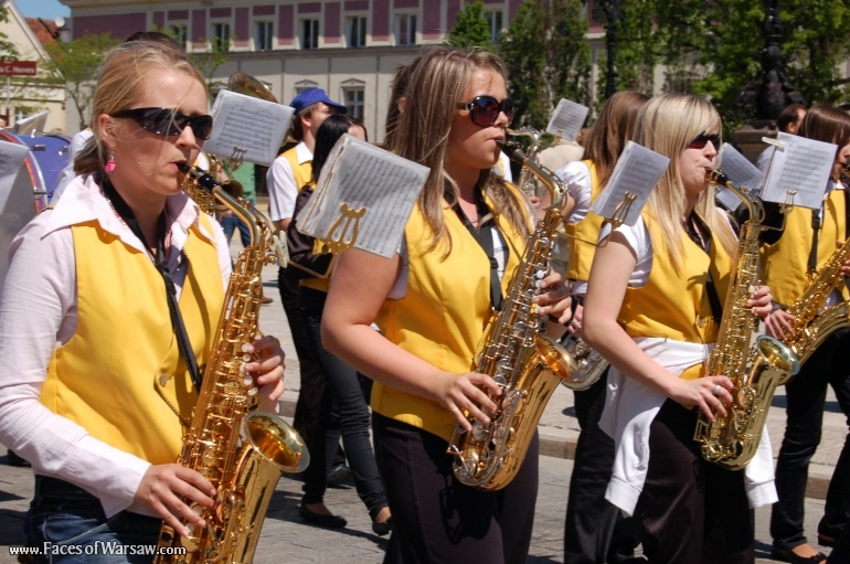 Faces of Warsaw - Schuman Parade, May 9, 2009