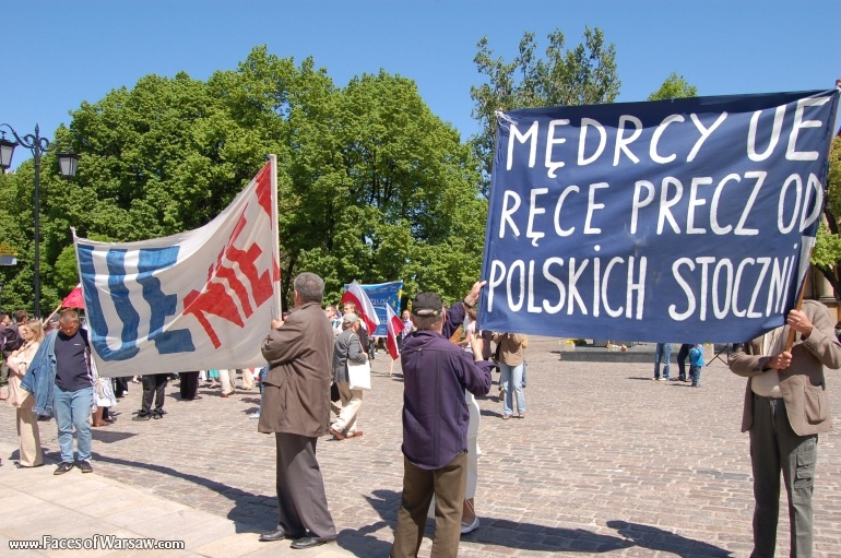 Faces of Warsaw - Schuman Parade, May 9, 2009