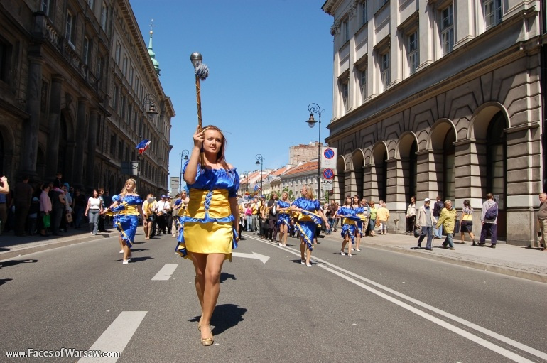 Faces of Warsaw - Schuman Parade, May 9, 2009