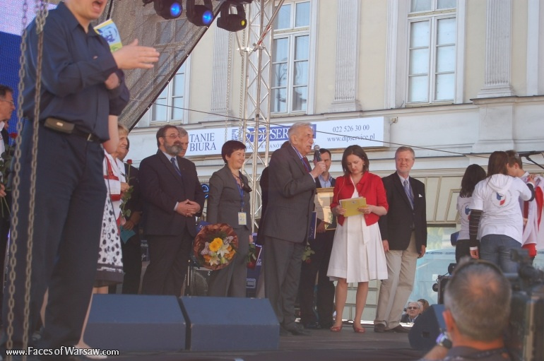 Faces of Warsaw - Schuman Parade, May 9, 2009