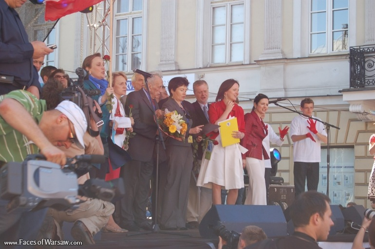 Faces of Warsaw - Schuman Parade, May 9, 2009