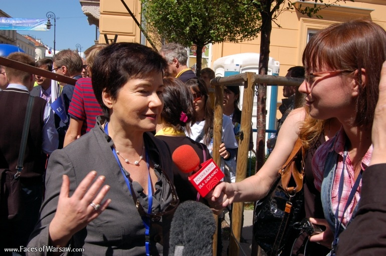 Faces of Warsaw - Schuman Parade, May 9, 2009