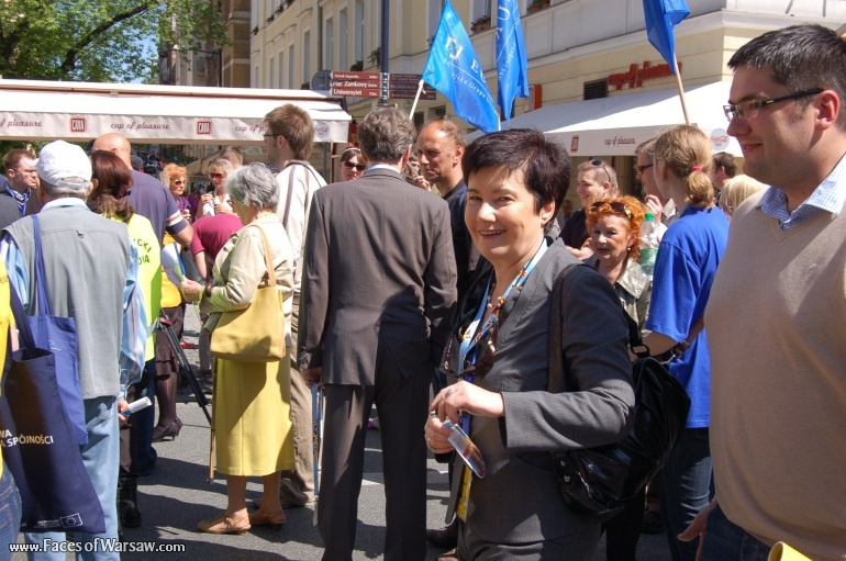 Faces of Warsaw - Schuman Parade, May 9, 2009