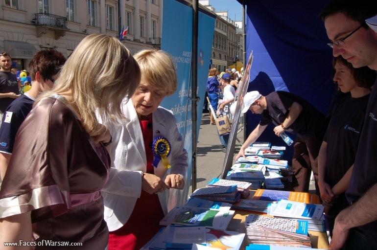Faces of Warsaw - Schuman Parade, May 9, 2009
