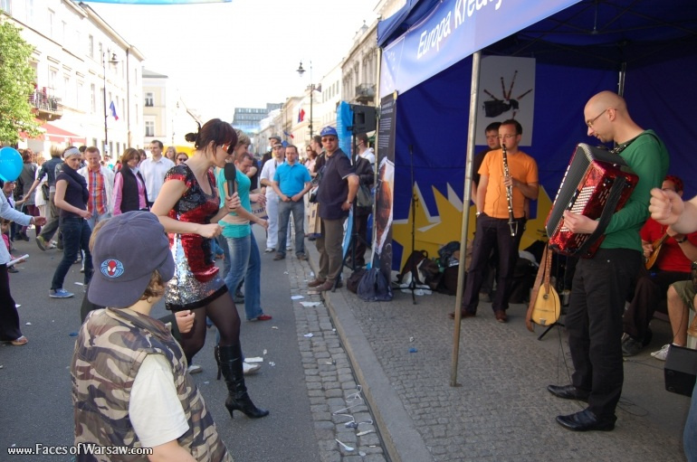 Faces of Warsaw - Schuman Parade, May 9, 2009