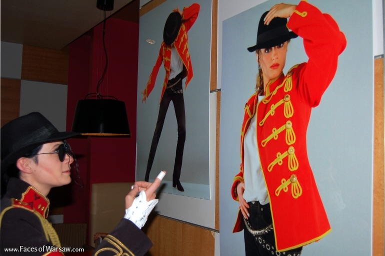 Faces of Warsaw - Promotion of Czesław Czapliński's book "Michael Jackson "I love You, Poland!"