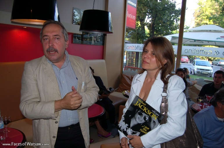 Faces of Warsaw - Promotion of Czesław Czapliński's book "Michael Jackson "I love You, Poland!"