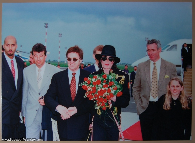 Faces of Warsaw - Promotion of Czesław Czapliński's book "Michael Jackson "I love You, Poland!"