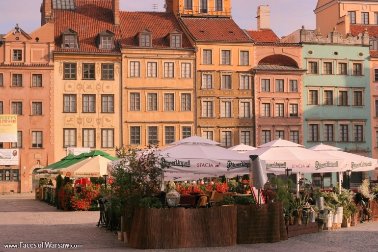 Faces of Warsaw - Market - Place: early morning