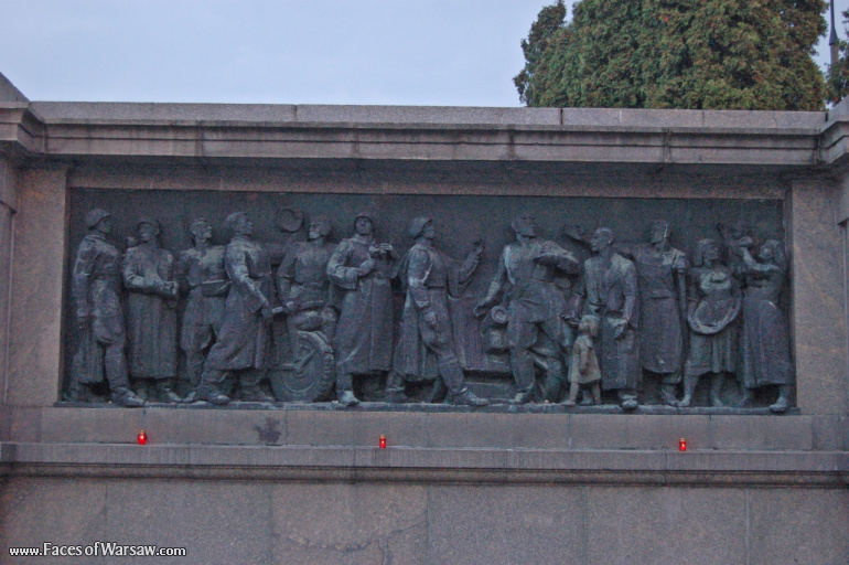 Faces of Warsaw - Soviet Army Soldiers' Cemetery - Mausoleum, All Saints 2009