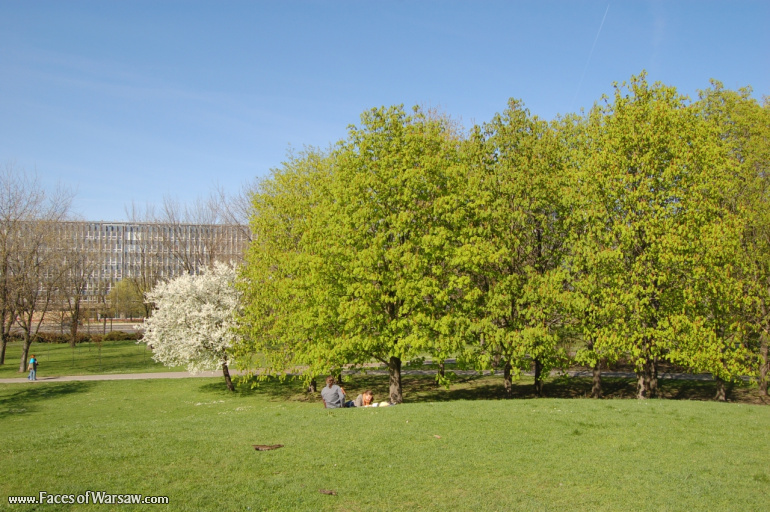 Faces of Warsaw - Mokotów Field, Spring 2009