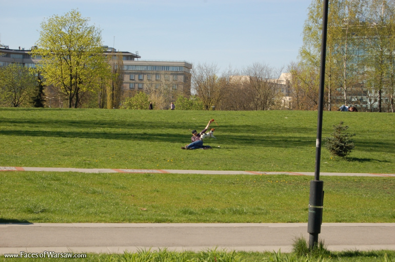 Faces of Warsaw - Mokotów Field, Spring 2009