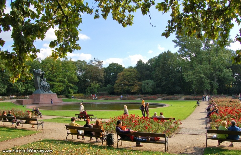 Faces of Warsaw - Chopin Monument