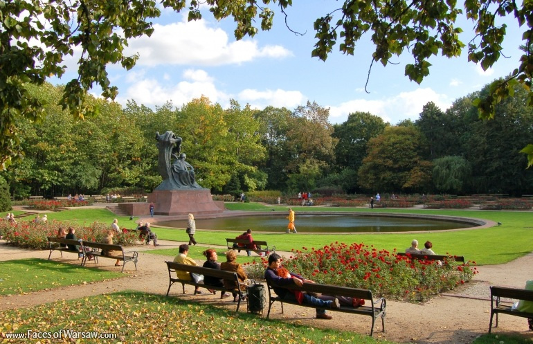 Faces of Warsaw - Chopin Monument