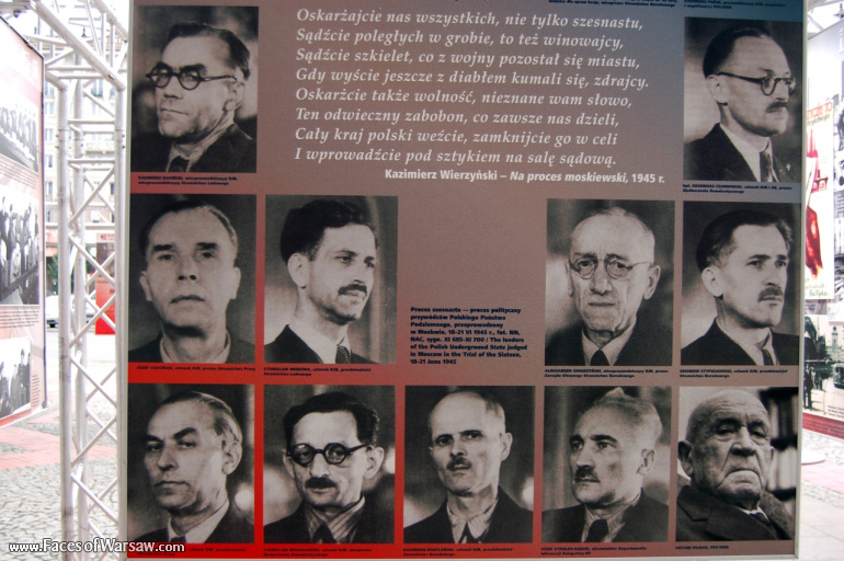 Faces of Warsaw - "We go separate ways with the oponents of socialism!", Konstytucji Square, 2009