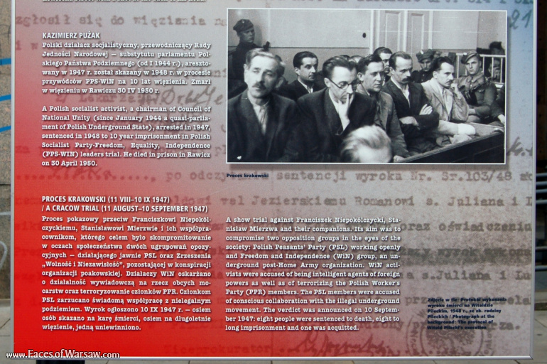 Faces of Warsaw - "We go separate ways with the oponents of socialism!", Konstytucji Square, 2009