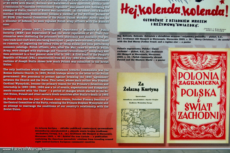 Faces of Warsaw - "We go separate ways with the oponents of socialism!", Konstytucji Square, 2009