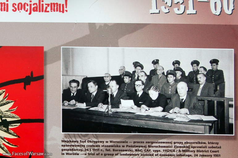 Faces of Warsaw - "We go separate ways with the oponents of socialism!", Konstytucji Square, 2009