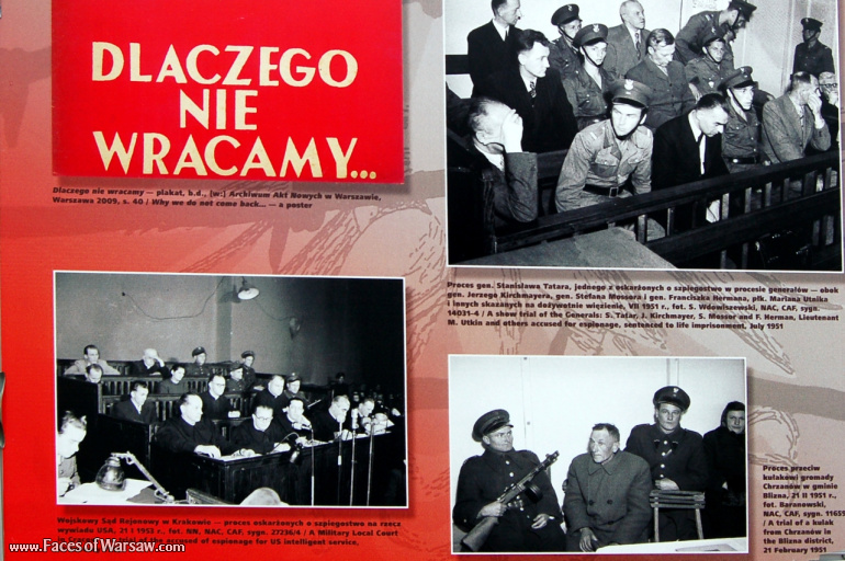 Faces of Warsaw - "We go separate ways with the oponents of socialism!", Konstytucji Square, 2009