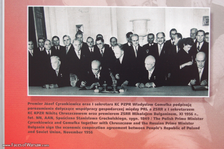 Faces of Warsaw - "We go separate ways with the oponents of socialism!", Konstytucji Square, 2009