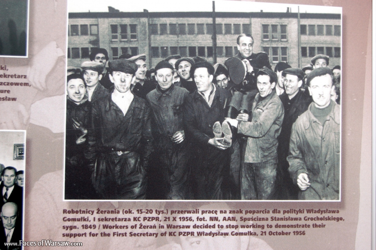 Faces of Warsaw - "We go separate ways with the oponents of socialism!", Konstytucji Square, 2009