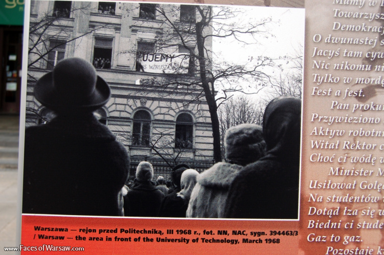 Faces of Warsaw - "We go separate ways with the oponents of socialism!", Konstytucji Square, 2009