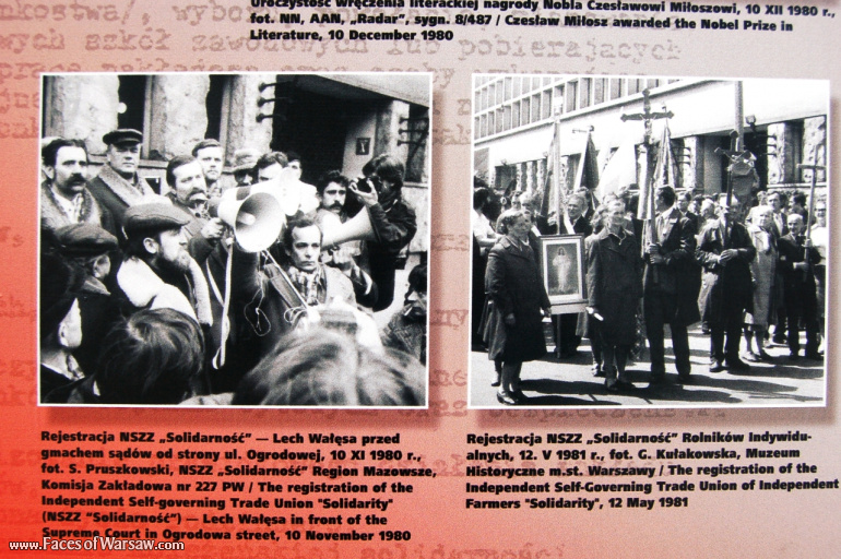 Faces of Warsaw - "We go separate ways with the oponents of socialism!", Konstytucji Square, 2009