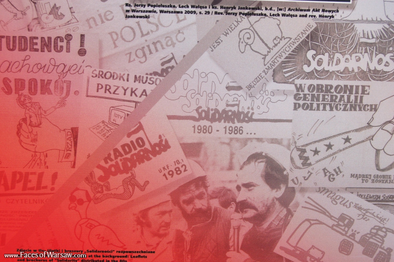 Faces of Warsaw - "We go separate ways with the oponents of socialism!", Konstytucji Square, 2009