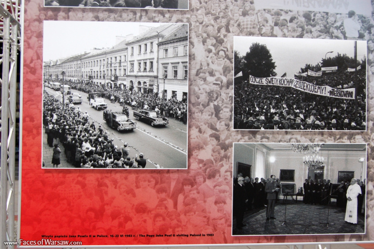Faces of Warsaw - "We go separate ways with the oponents of socialism!", Konstytucji Square, 2009
