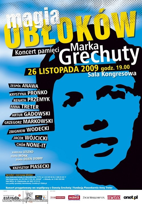 Faces of Warsaw - "Magic of Clouds" - to memory of Marek Grechuta, November, 2009