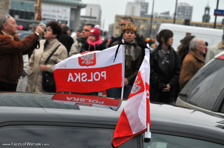 Faces of Warsaw - National mourning after government plane crash near Smolensk