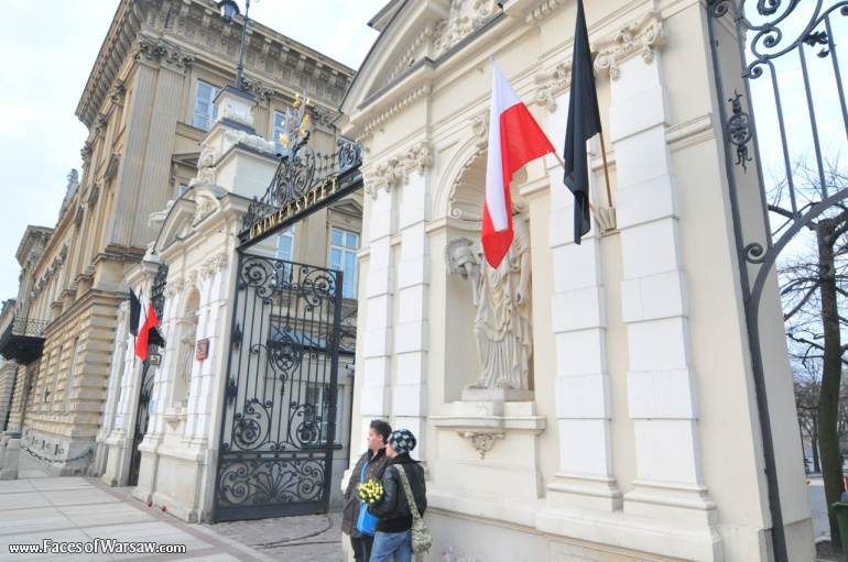 Faces of Warsaw - National mourning after government plane crash near Smolensk