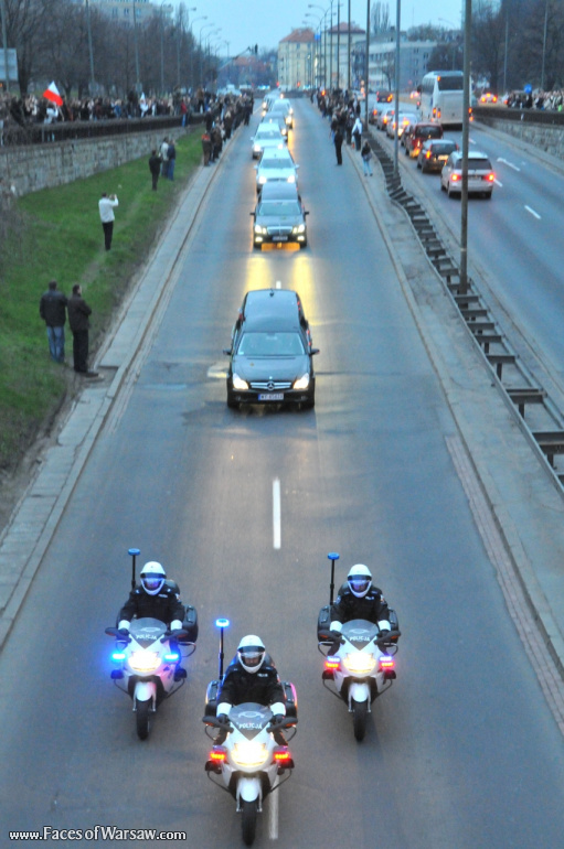 Faces of Warsaw - National mourning after government plane crash near Smolensk