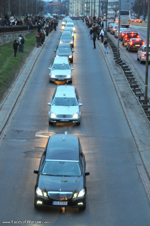 Faces of Warsaw - National mourning after government plane crash near Smolensk