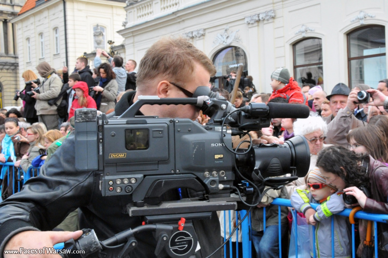 Faces of Warsaw - National mourning after government plane crash near Smolensk