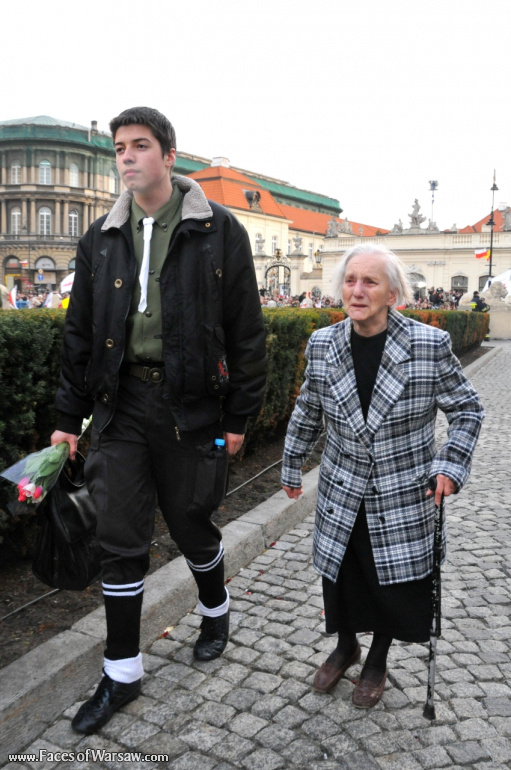 Faces of Warsaw - National mourning after government plane crash near Smolensk