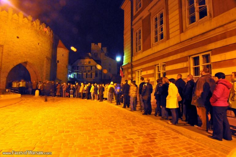 Faces of Warsaw - National mourning after government plane crash near Smolensk