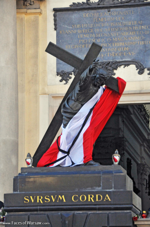 Faces of Warsaw - National mourning after government plane crash near Smolensk