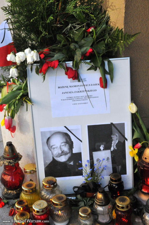 Faces of Warsaw - National mourning after government plane crash near Smolensk