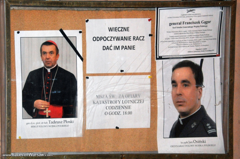 Faces of Warsaw - National mourning after government plane crash near Smolensk