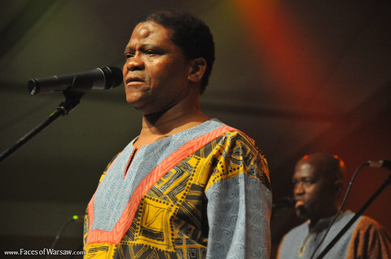 Faces of Warsaw - Ladysmith Black Mambazo at Warsaw Cross Culture Festival, September 2010
