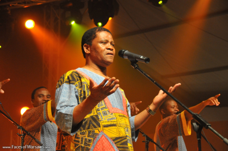 Faces of Warsaw - Ladysmith Black Mambazo at Warsaw Cross Culture Festival, September 2010