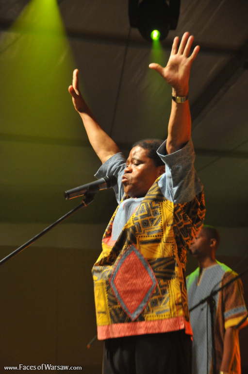 Faces of Warsaw - Ladysmith Black Mambazo at Warsaw Cross Culture Festival, September 2010